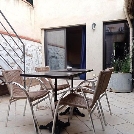 Maison De Charme Avec Patio Et Terrasse De Toit Estagel Buitenkant foto