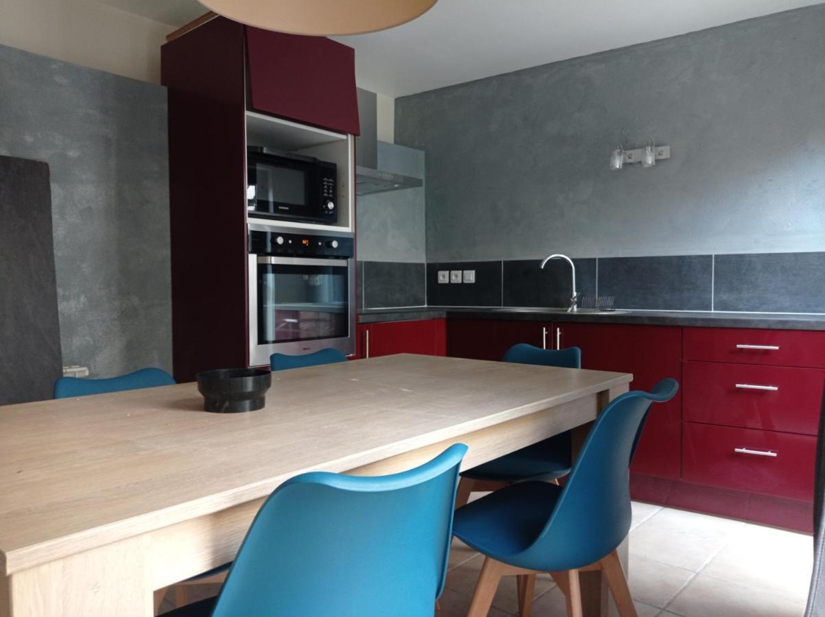 Maison De Charme Avec Patio Et Terrasse De Toit Estagel Buitenkant foto